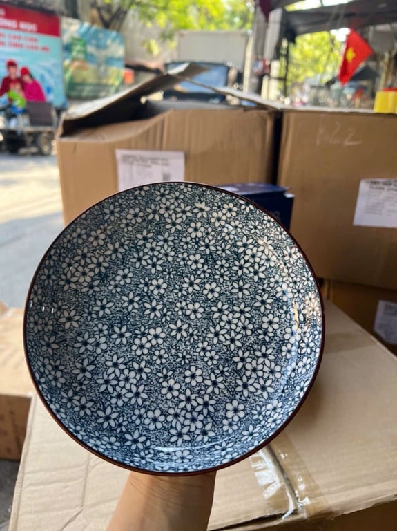 SET 2 BÁT 1 ĐĨA SỨ hàng km của Comfort