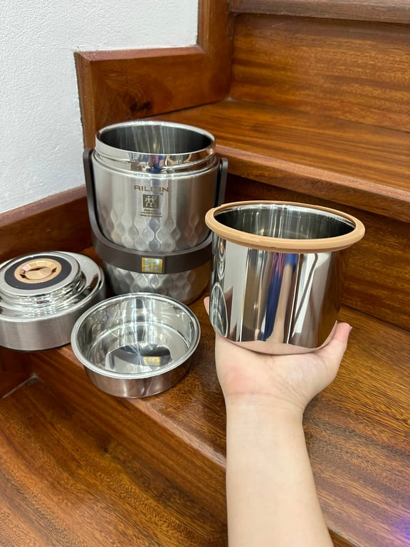 🇩🇪🇩🇪Cặp lồng zwilling inox 304 dung tích 1,4L hàng Đức - made in Germany