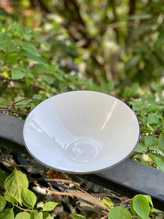 MH06 - SET 5 BÁT TÔ LOE VIỀN ĐEN 20CM