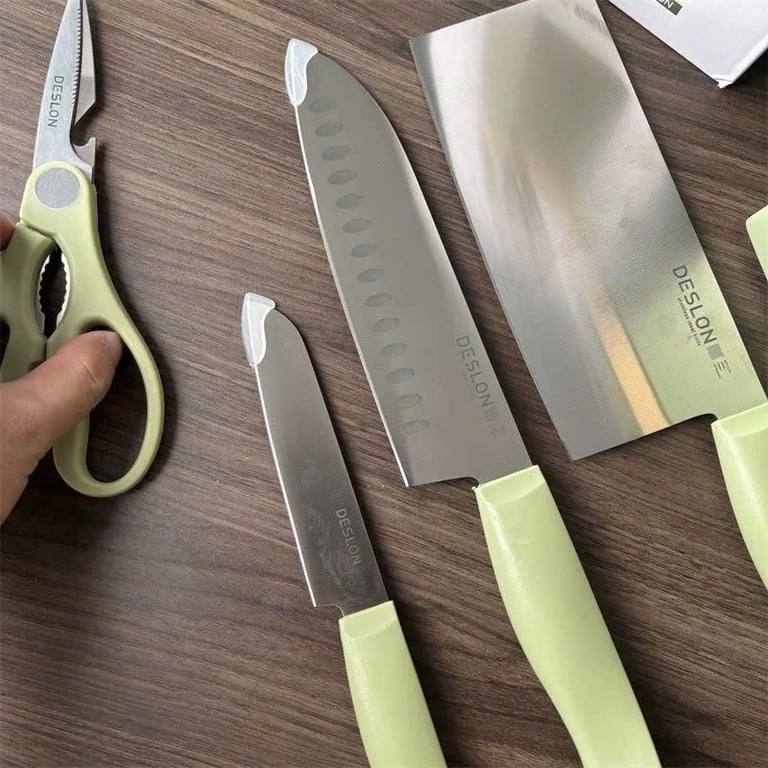 BỘ DAO BẾP XANH BƠ DESLON
