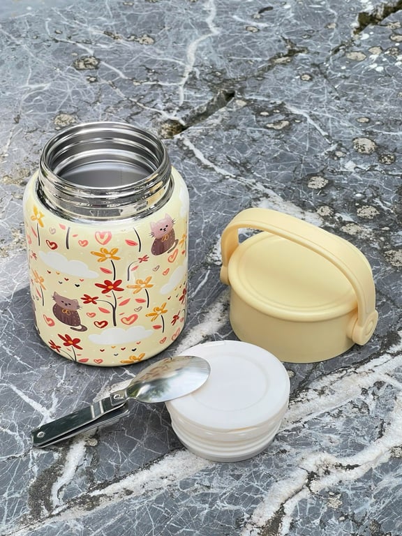 🍯 Bình Ủ Cháo Inox 316 – 500ml