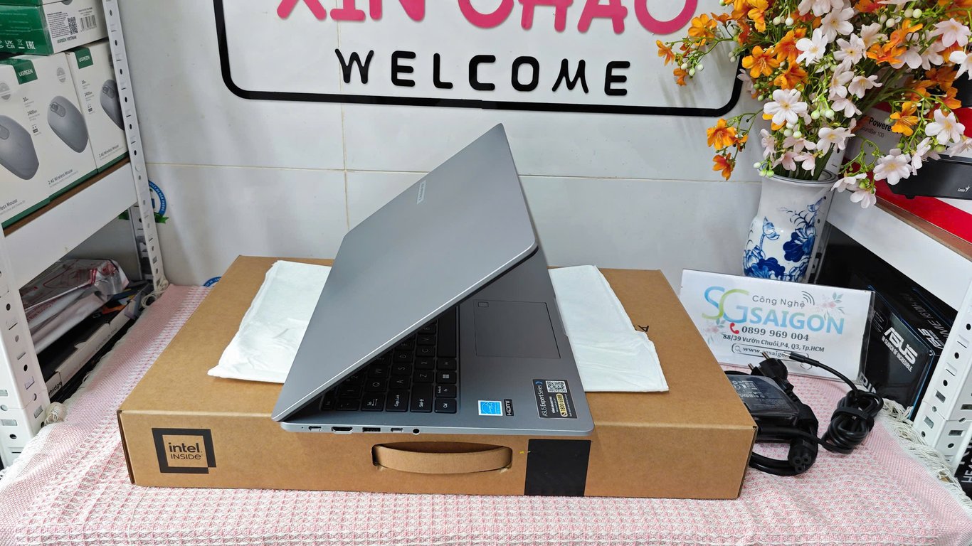 Laptop ASUS ExpertBook P1 P1503CVA-i308-50W (Core™ i3-1315U/ 8GB/ 512GB/ Intel UHD Graphics/ 15.6inch FHD/ Win11/ Xám)