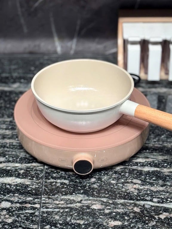 chảo sâu lòng mini 2LOCK Korea 18cm