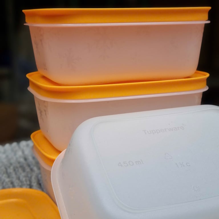 Set 4 Đông dẻo 450ml tupperware