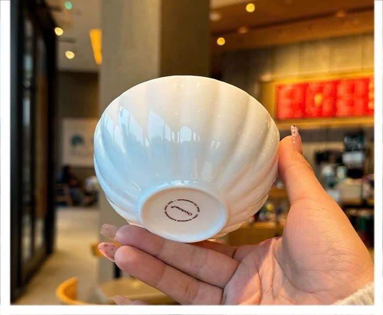 Hộp 4 bát sứ xương cao cấp 13.3cm - CKM193