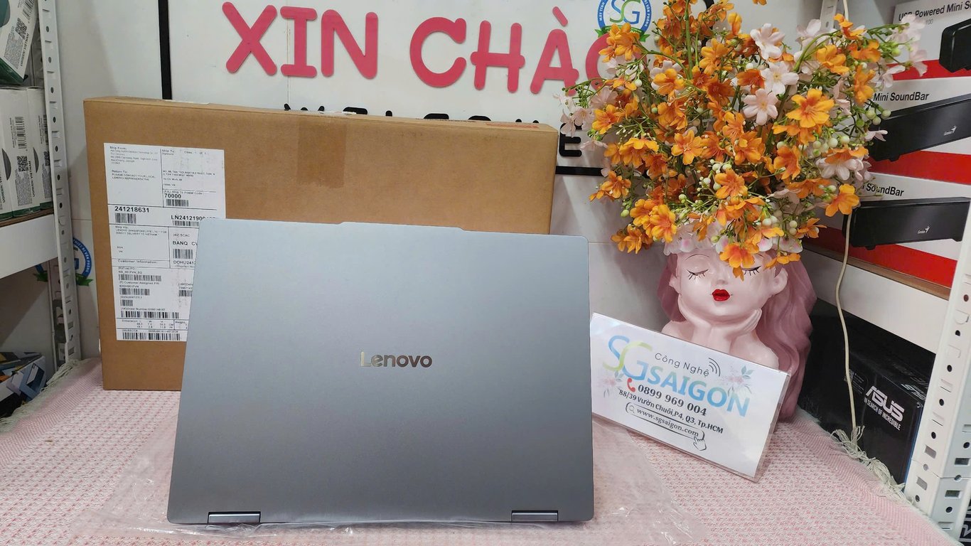 Laptop Lenovo IdeaPad 5 2in1 14Q8X9 83GH001FVN (Snapdragon® X Plus X1P-42-100 | 16GB | 512GB | Qualcomm Adreno GPU | 14inch WUXGA OLED | Cảm ứng | Bút cảm ứng | Win 11 | Xám)