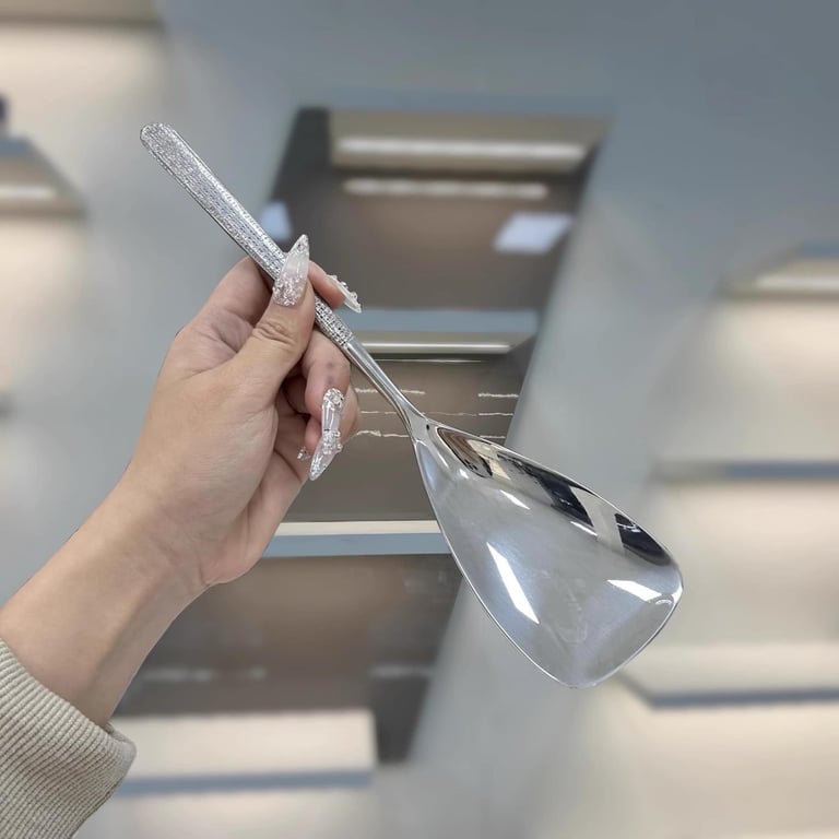 🪿 Muỗng chân vịt vân tweed RK173