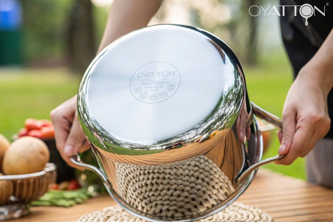 NỒI LIỀN KHỐI INOX 18/10 OYATTON 20CM 4L OYT278