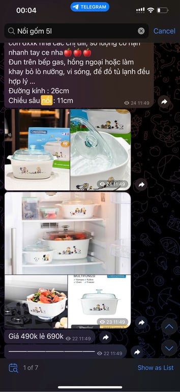 NỒI GỐM 5L siêu xinh MADE IN FRANCE