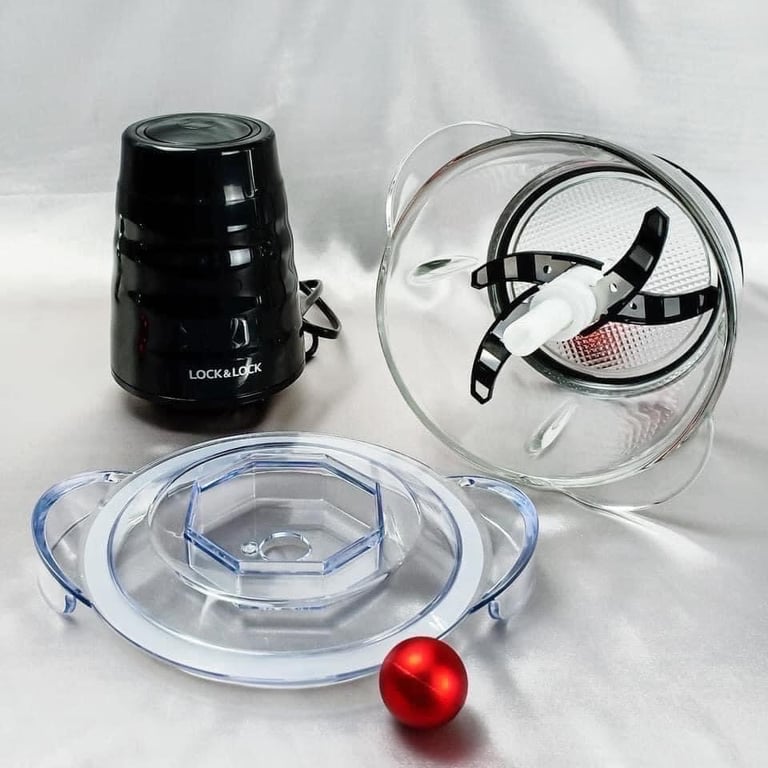 Máy Xay Thịt Cối Thủy Tinh Lock&Lock EJM156BLK