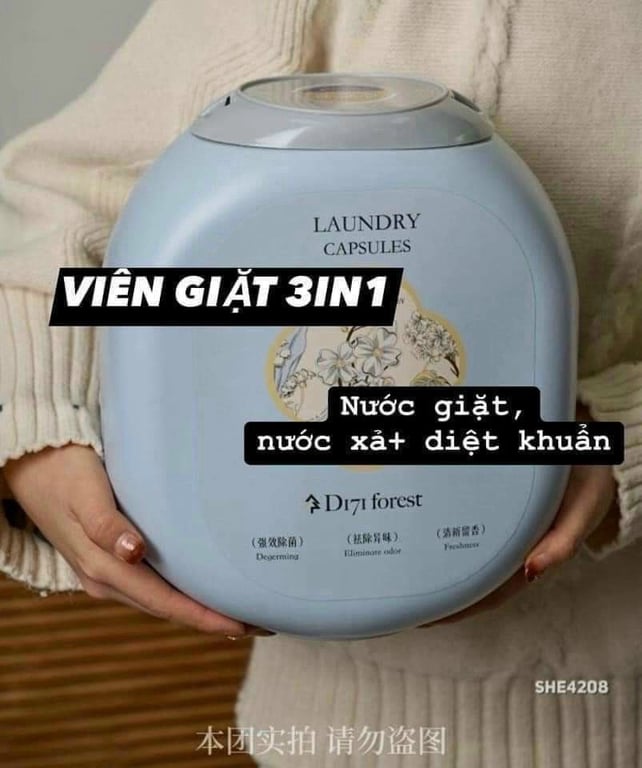 VIÊN GIẶT NƯỚC HOA CAO CẤP  DI7I