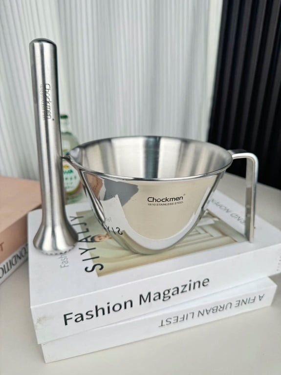 Bộ cối nghiền kiêm ca đong rót Chockmen 13.5cm