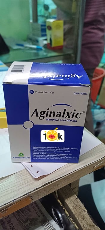Aginalxic 500 h/100v nalidixic