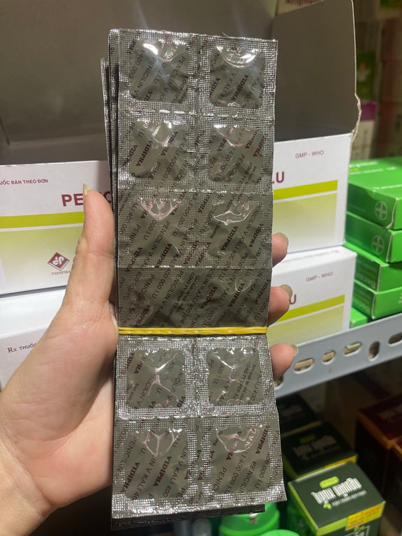 Penicillin 400.000 IU vidi h/72v