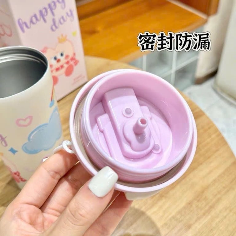 CỐC GIỮ NHIỆT HOẠ TIẾT CUTE 500ml
