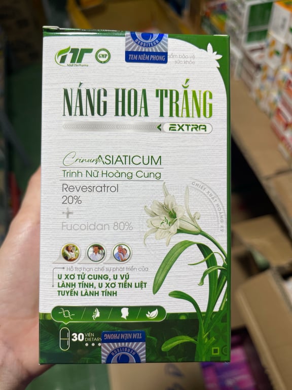 Trinh nữ hoàng cung nhất tiến h/30v náng hoa trắng