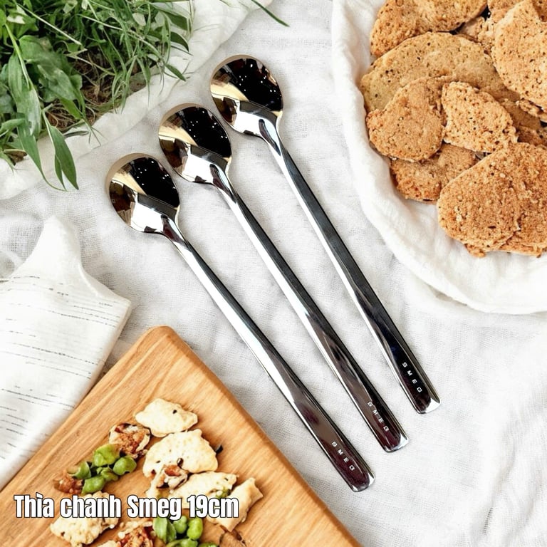 Set 5 Thìa chanh Smeg 19cm