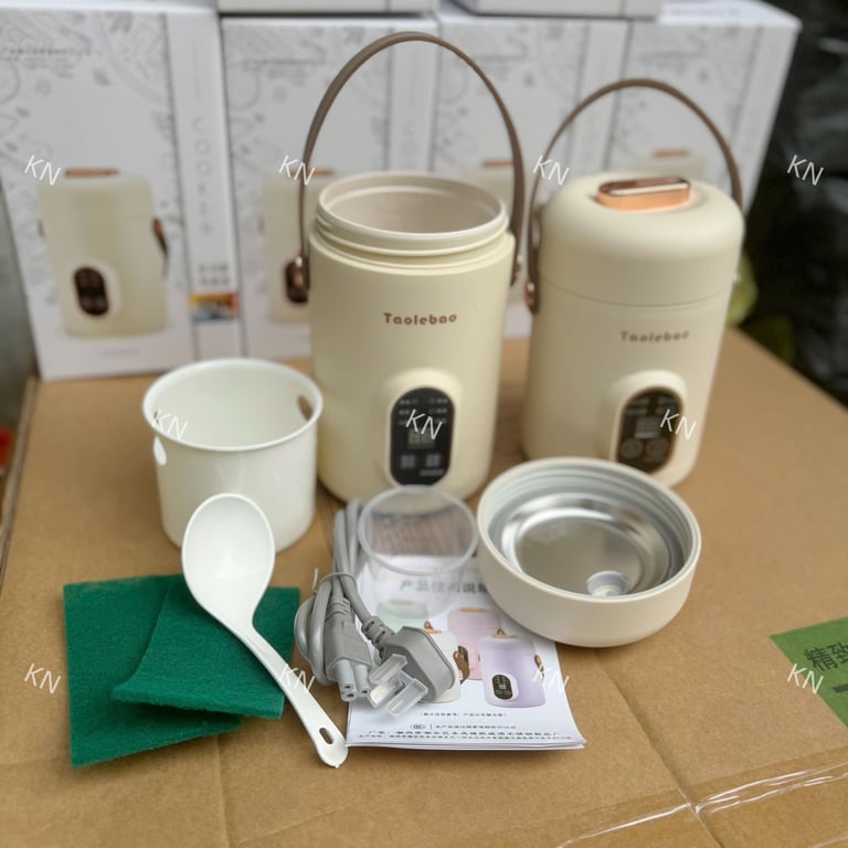 NỒI HẦM ĐIỆN MINI ĐA NĂNG 900ml và 1200ml