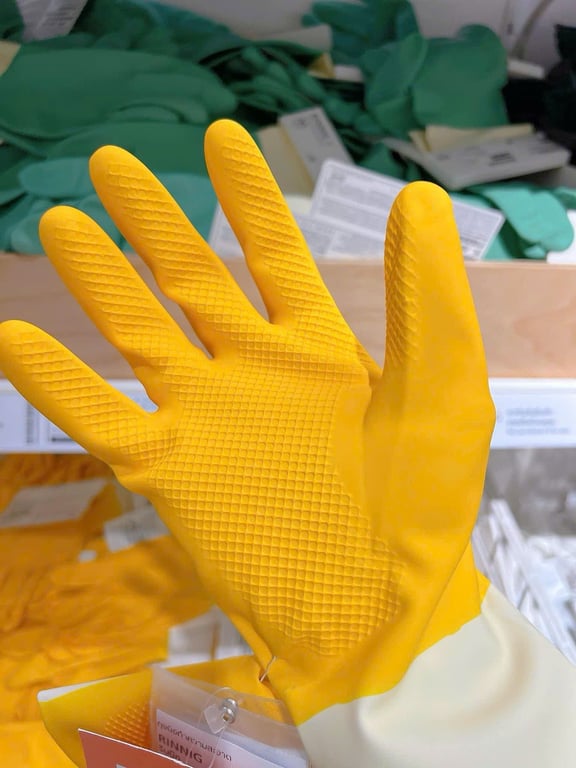 GĂNG TAY CAO SU TỰ NHIÊN RINNIG IKEA