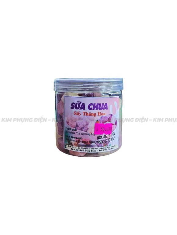 Sữa chua sấy thăng hoa - Hủ 100g