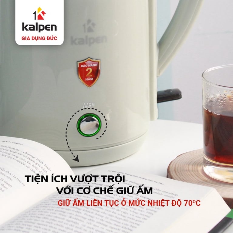 ẤM ĐUN NƯỚC SIÊU TỐC KALPEN KK68