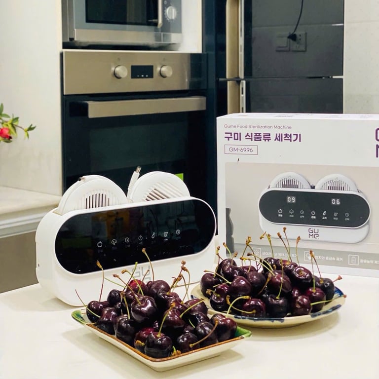 Máy khử khuẩn thực phẩm Gume
