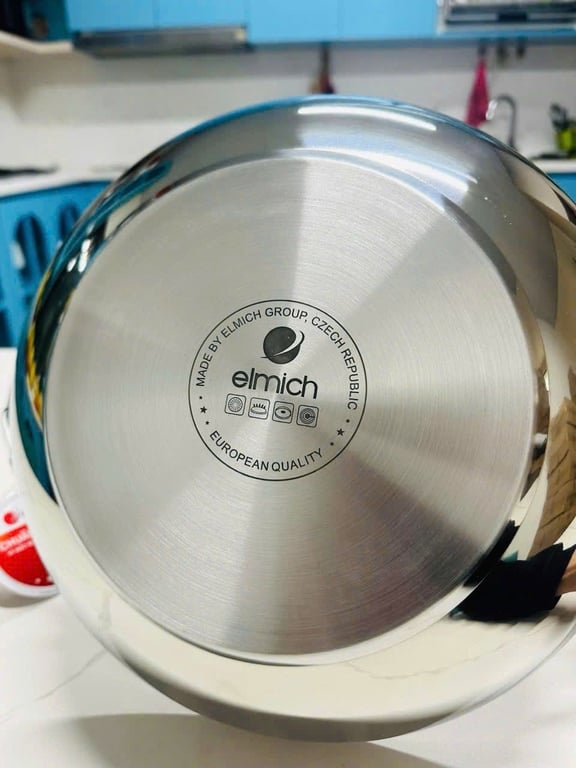EL2850 - Chảo xào inox Elmich, size 32cm