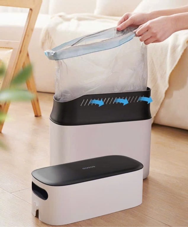 THÙNG RÁC THÔNG MINH NẮP KÍN TỰ ĐỘNG ECOCO 12L E2244