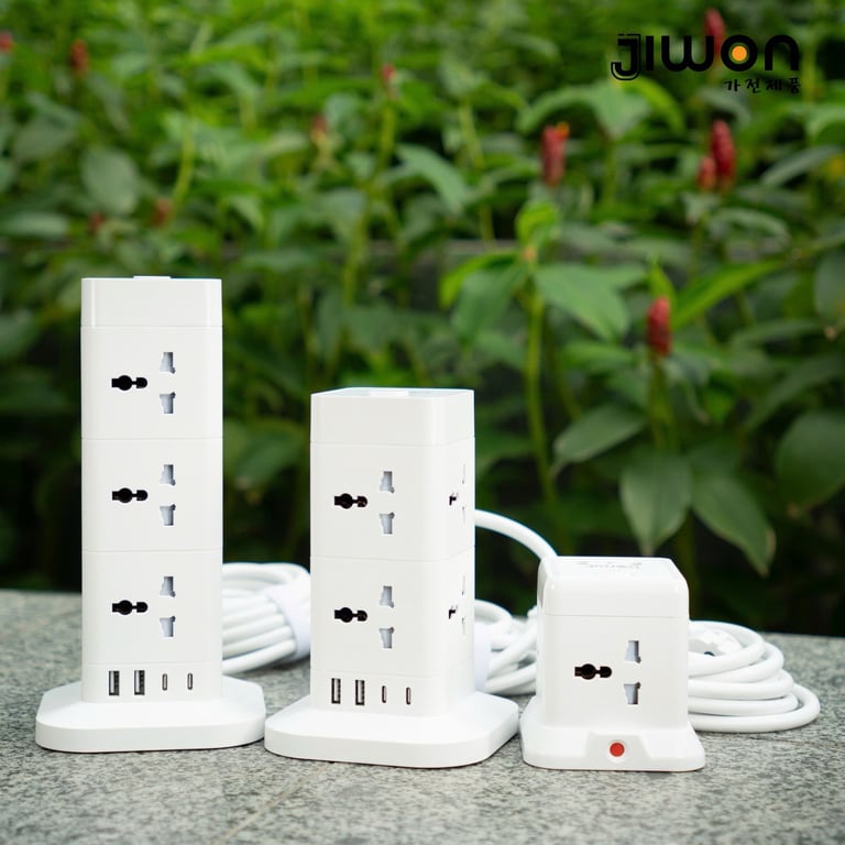 Ổ ĐIỆN ĐA NĂNG JIWON – ĐA CỔNG, SIÊU TIỆN LỢI