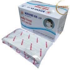 Khẩu trang Khánh an trắng vip t/50h