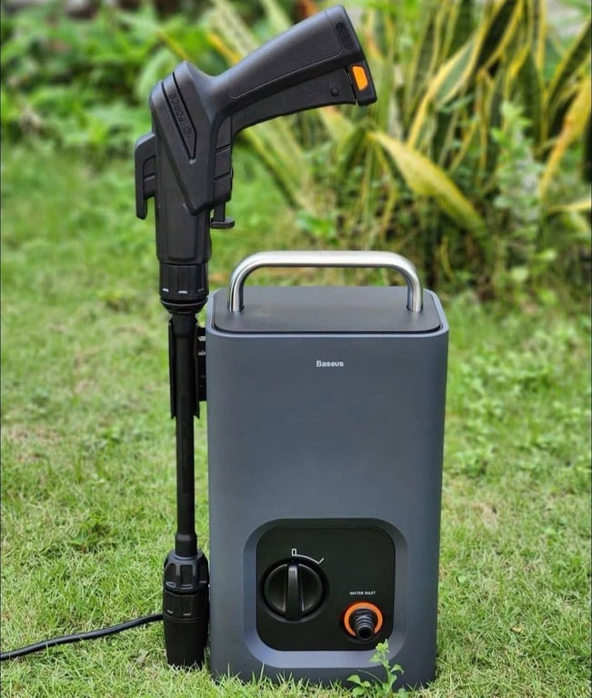 🚗 Máy Rửa Xe Di Động Chính Hãng BASEUS F0 – Gọn nhẹ, mạnh mẽ, chuẩn xịn!