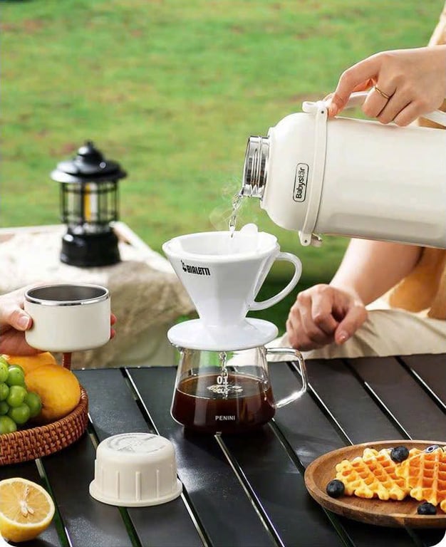 BÌNH ĐUN NƯỚC GIỮ NHIỆT 1200ML BABYSTAR