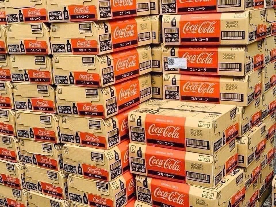 Thùng 30 lon coca mini Nhật (160ml)