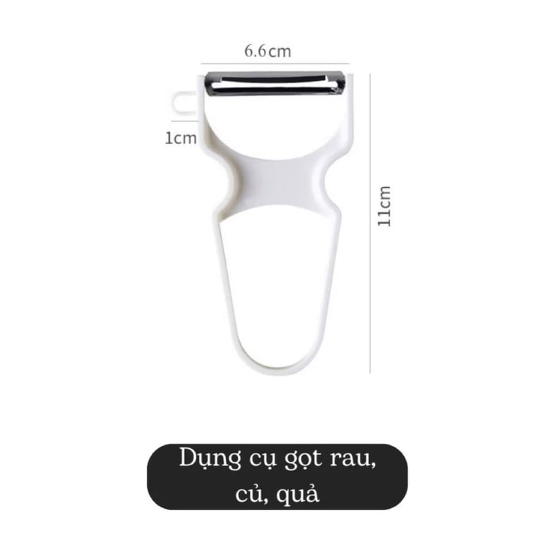 Dụng cụ nạo củ quả lưỡi xoay Echo Nhật Bản AD129
