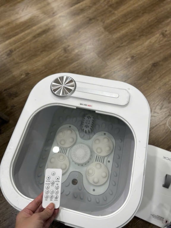 Bồn ngâm chân và massage chân tự động 2lock Korea
