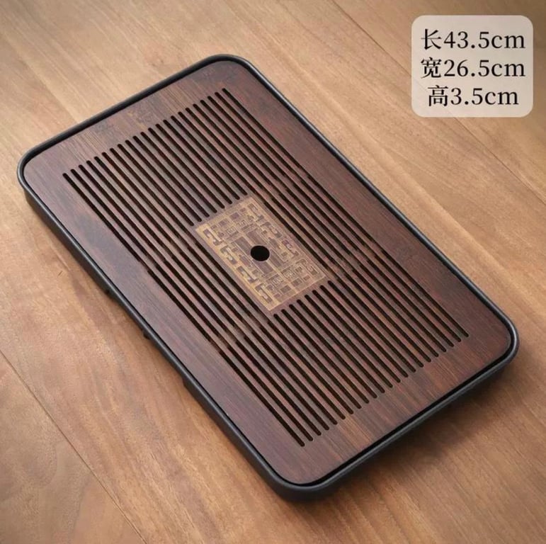 KHAY TRÀ GỖ TRE GIÀ