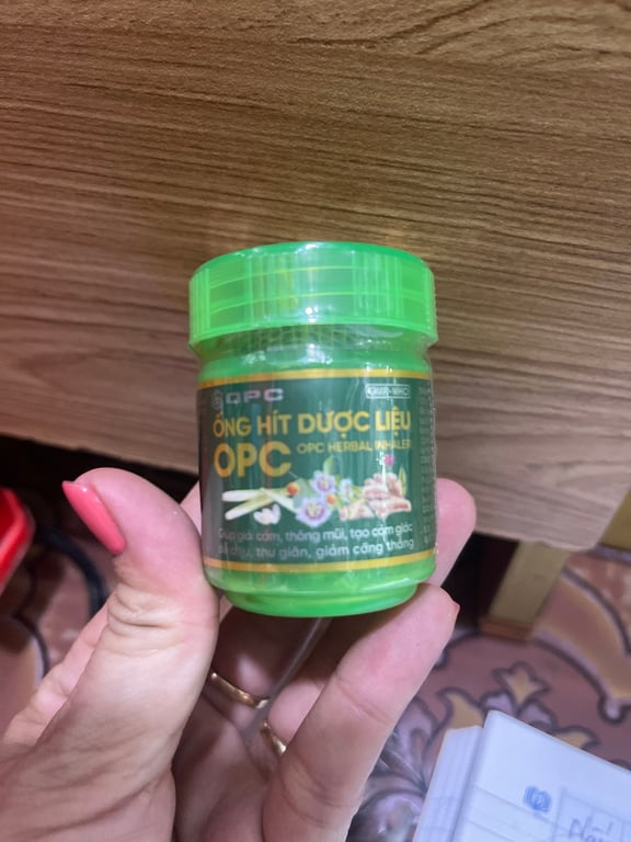Hít mũi dược liệu opc