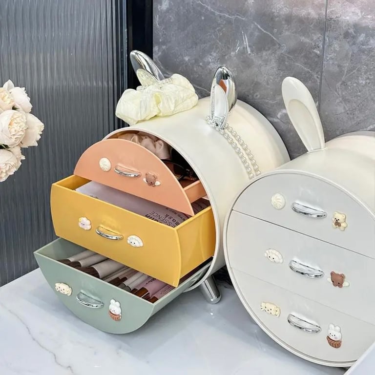 KỆ MỸ PHẨM TAI THỎ XINH ĐẸP