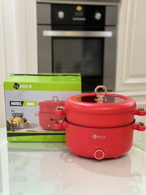 Nồi lẩu điện đa năng ARBER dung tích 3L
