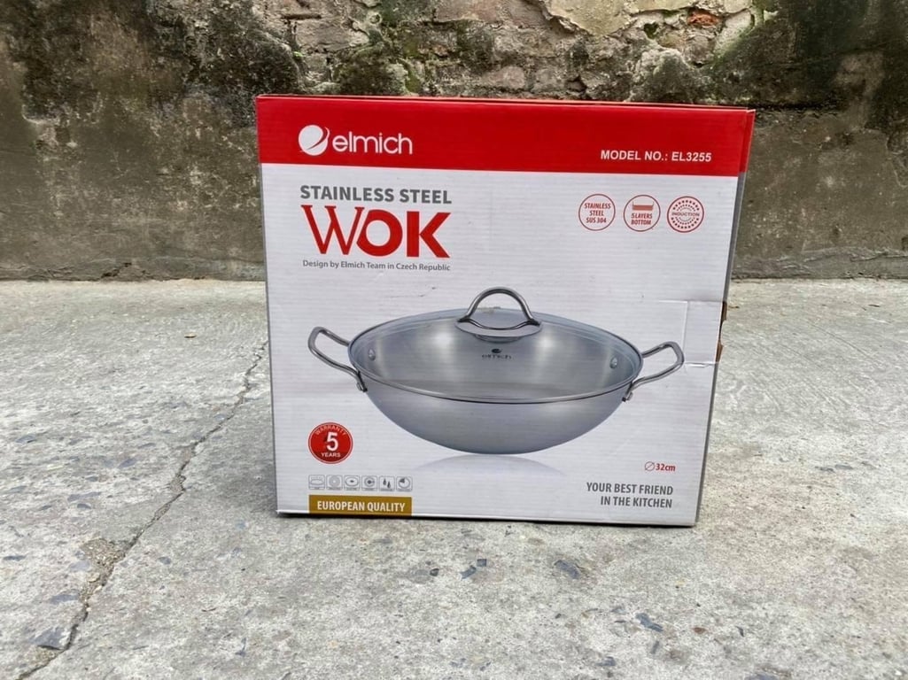 Chảo sâu lòng Elmich 32cm