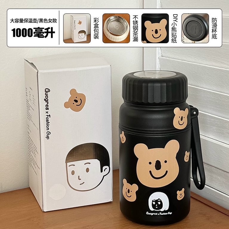 BÌNH GIỮ NHIỆT nắp vặn dung tích 1000ML