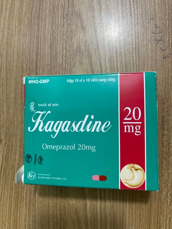 Omeprazol 20mg Khánh hoà hộp 10×10 viên