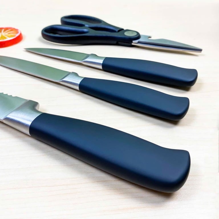 BỘ DAO 8 MÓN CAO CẤP KÈM KÉO NHÀ BẾP ARBER ABSCR8