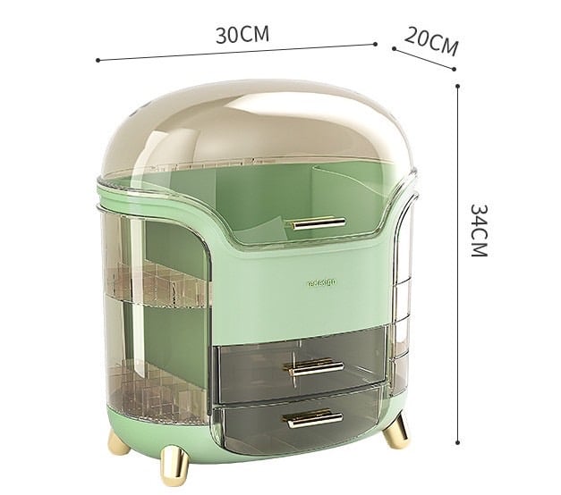 Kệ hộp đựng mỹ phẩm son môi Storage Box để bàn (kích thước 34*30*20) #HK40