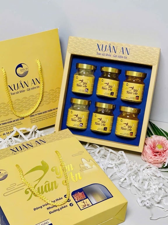 SET 6 HỘP YẾN TAM VỊ XUÂN AN