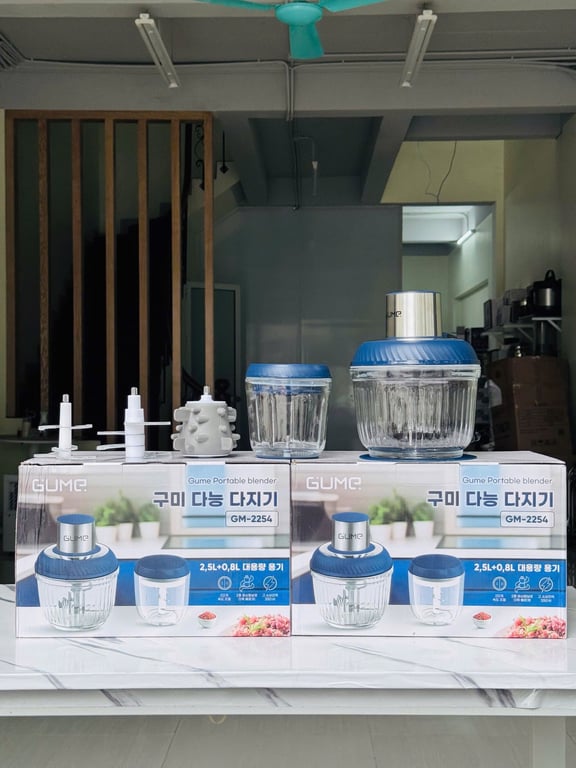 MÁY XAY ĐA NĂNG GUME GM-2254 – 3 IN 1