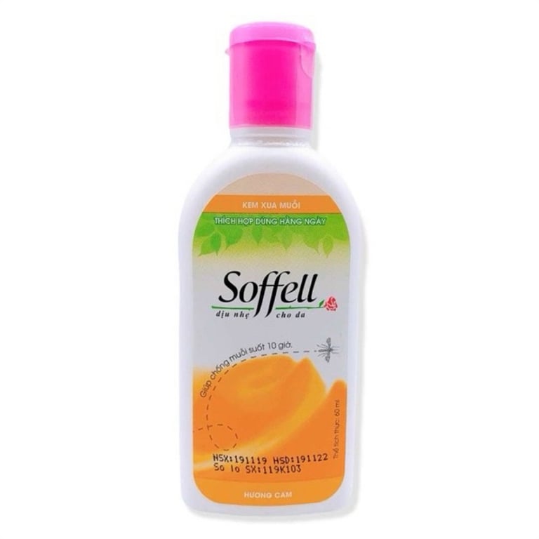 Soffel hương cam 60ml lốc/12c