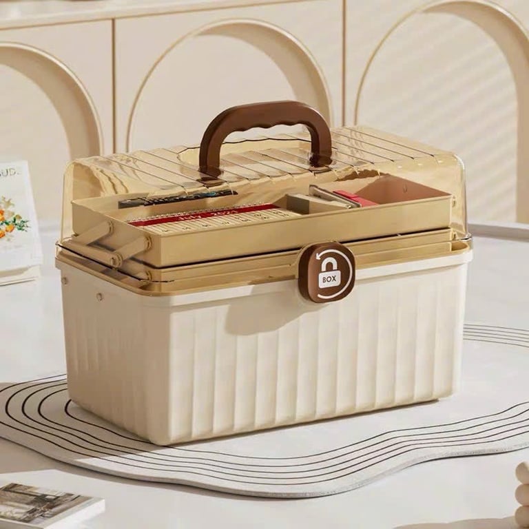 🎉 Hộp Đựng Thuốc 3 Tầng 😉