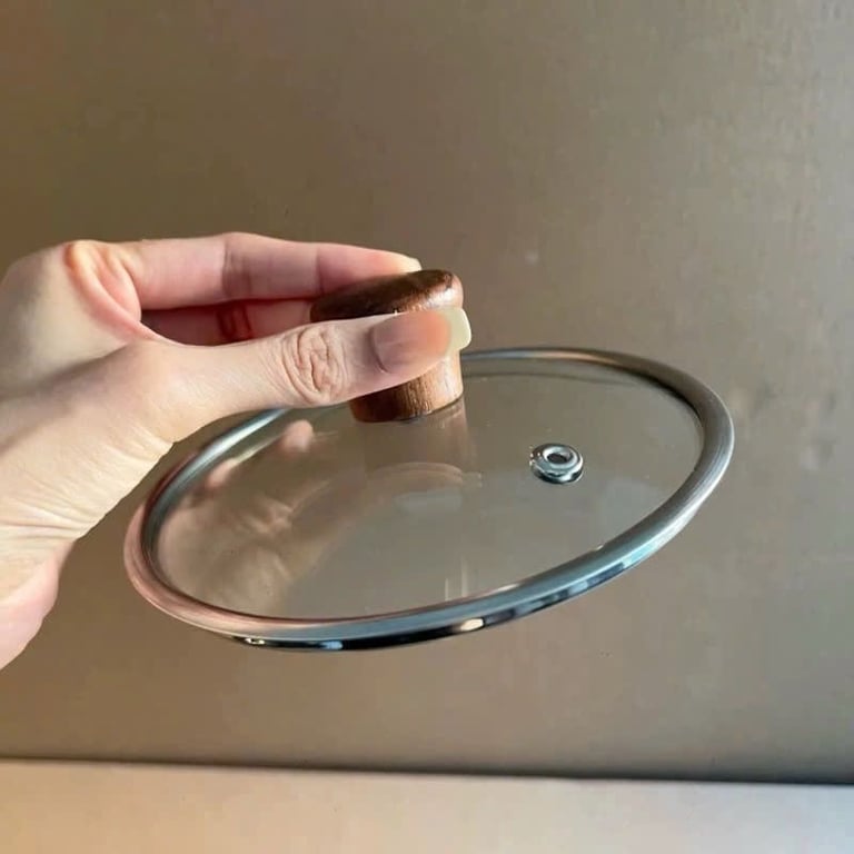 Nồi mini tay cầm gỗ 14cm có nắp - RK806