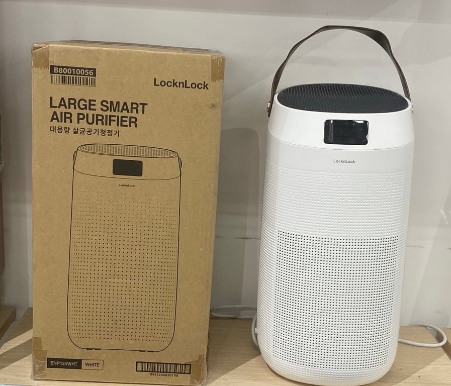 máy lọc không khí LocknLock Air Purifier ENP124WHT